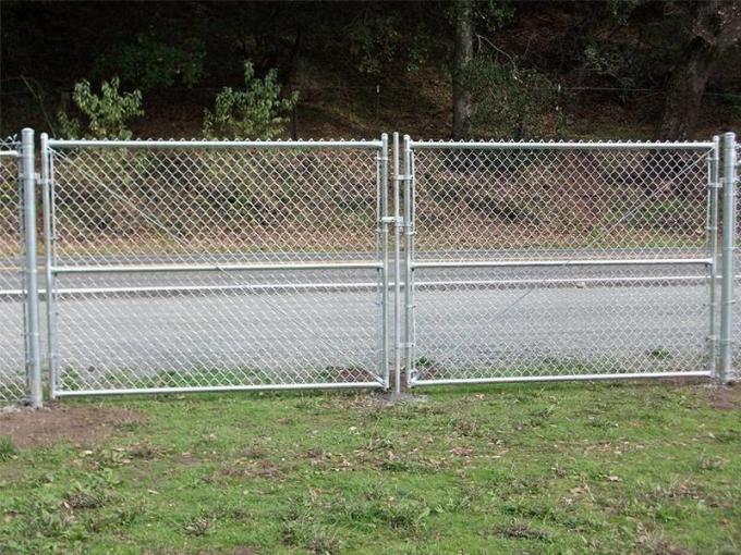 Twist Edge 2.5mm Steel Chain Link Fencing With Hot Dipped Galvanized