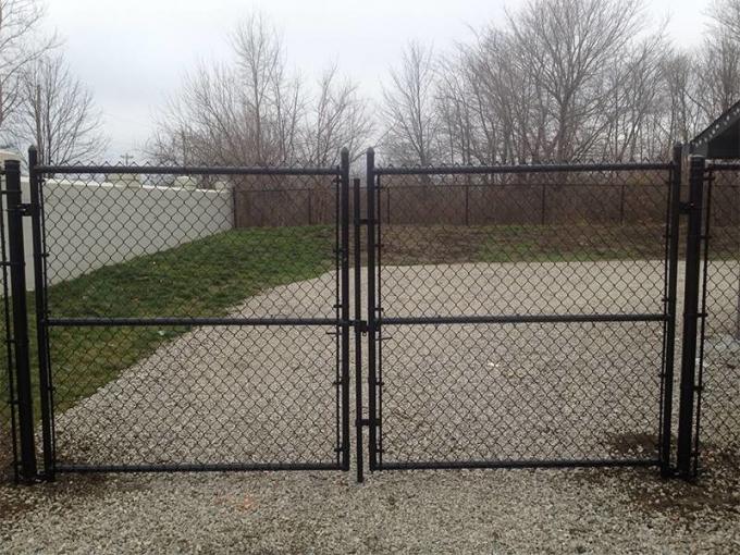 3.15mm Wire 4ft Height Steel Chain Link Fencing With Expanded Mesh