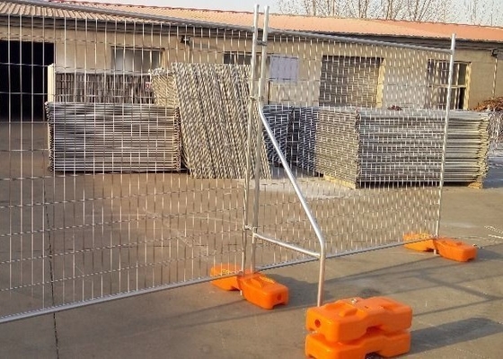 2100mm By 2400mm Temporary Steel Fencing Portable Welded Metal Outdoor
