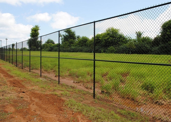 30m Length/Roll 8foot Steel Chain Link Fencing For Industrial