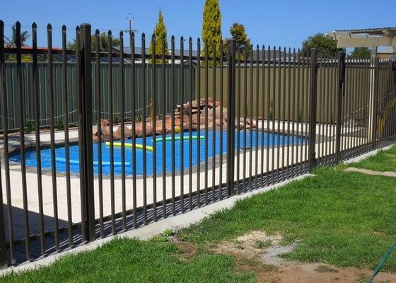 Anti Corrosion Pool Security Fence , 2100x2400mm Galvanized Tube Fencing