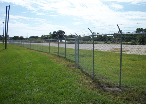 11.5ga 6m Width High Security Chain Link Fence For Commercial