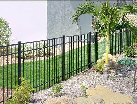 Galvanized Decorative Garden Wrought Iron Picket Fence