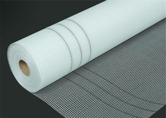1m Height Alkali Resistant Fiberglass Mesh Fabric For Wall Insulation