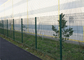 Powder Coated Steel 2.4m Welded Wire Rolled Fencing Privacy Building With Post