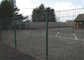 Industry 2m Height Steel Welded Wire Fencing Security Metal With Round Post