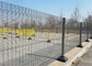 High Security Durable 358 Green Anti Climb Fence Clear Vu Clear View