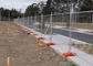 2100mm Height Temporary Steel Fencing Popular Security Flexible Mobile