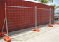 Australia Safety 3m Metal Construction Fence Panels With Feet