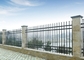 Steel Wrought Iron Metal Decorative Fence Panels 1.8m High Security