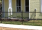 8FT Galvanized Wrought Iron Fence Q235 Steel For Residential
