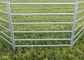 Livestock Corral Hot Dip Galvanized Cattle Yard Panel 1.8x2.1m Oval Rails