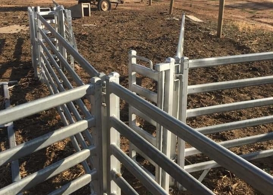 1.1mx2.9m Fully Galvanized Portable Solar Sheep Panels Sheep Yard Fencing Panel