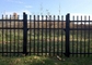 Tubular 2100x2400mm Ornamental Steel Fence Panels Anti Rust
