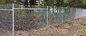 Rustproof 11 Gauge 6 Ft Galvanized Chain Link Fence For Garden