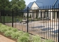Metal Anti Corrosion 210cm Tall Flat Top Tubular Fencing For Parks