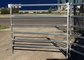 Corral 6 Bar Oval Tube Horse Fence Panels Hot Dip Galvanized 1.8x2.1m