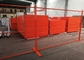 PVC Coated 6x9.5ft Temporary Site Fencing With 50x100mm Mesh