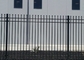 Hot Dipped Galvanized 2100x2400mm Steel Tubular Fencing For Security