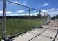 Anti Rust 1.83m High Construction Safety Fence Panels Portable