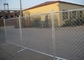W3.66m Chain Link Construction Fence , H1.8m Temporary Chain Link Fence Panels