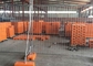 ISO9001 2.1m Tall Construction Site Security Fencing Portable