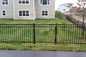 Durable Steel Bar Wrought Iron Fence 6ft High Prefabricated Ornamental