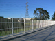 silver High Security 2.4m Tall Tower Fencing With W Pale