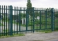 180cm Double Leaf Sliding Gate , 6m Length Galvanised Security Fencing
