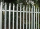 D Section Palisade Fence Panels , 9ft Length Backyard Metal Fencing