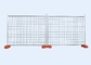 High Strength 2100x2400mm Temporary Steel Fencing For Commercial Construction