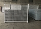 Construction Site Removable 2.1m High Temporary Metal Fencing Panels Hot Dip Galvanised