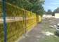 2m By 2.5m 4.5mm V Mesh Security Fencing Green Pvc Coating Weld