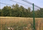 2m By 2.5m 4.5mm V Mesh Security Fencing Green Pvc Coating Weld