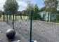 Decorative 6ft 6mm Welded Wire Mesh Fencing Powder Coated For Park