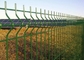 Unobstructed Visibility 4mm Security Wire Mesh Fencing Pvc Coated Green