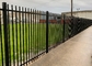 Metal Wrought Iron Garrison Fence Panels Press Top Galvanized 1.8m Height