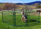 Round Pen Q235 Sheep Goat Fence Panels Metal Heavy Duty Fully Welded 7" Long