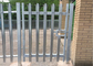Galvanized 2.75 Width Steel Palisade Fencing W Section Security