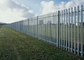 Anti Tamper Fixings Hdg Metal Palisade Fence For Industrial Units