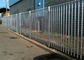 Hot Dipped Galvanized European 2.4m Palisade Fencing Stainless Steel