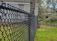Zinc Coated 6ft 8ft Diamond Chain Link Fence 15m Roll Cyclone Wire Mesh