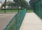 Powder Coated 3ft Stainless Steel Chain Link Fence Full Colour Strength 15m Rolls