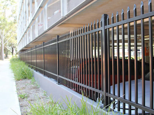 6ft x 8ft Wrought Iron Garden Fence Ornamental  Iron Fence Steel Fence