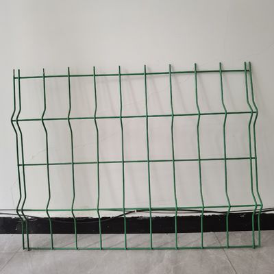 New Arrival Powder Coated 3D Welded Mesh Fence 3D Curved Welded Security Fence Panel