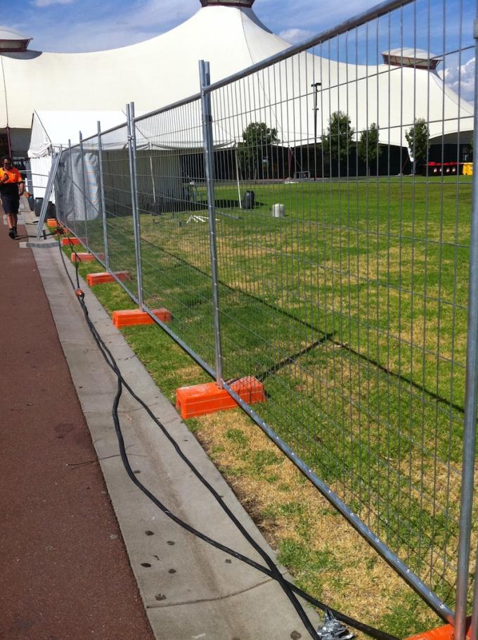 2.4m Temporary Steel Fencing Security Construction Site Rentals
