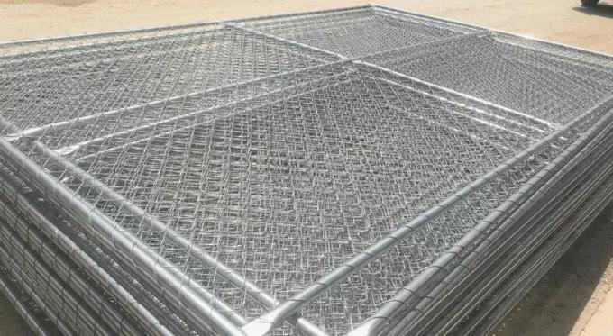 Stable Mesh Hot Dipped Galvanized 10ft Temporary Security Fencing Diamond Stable Mesh