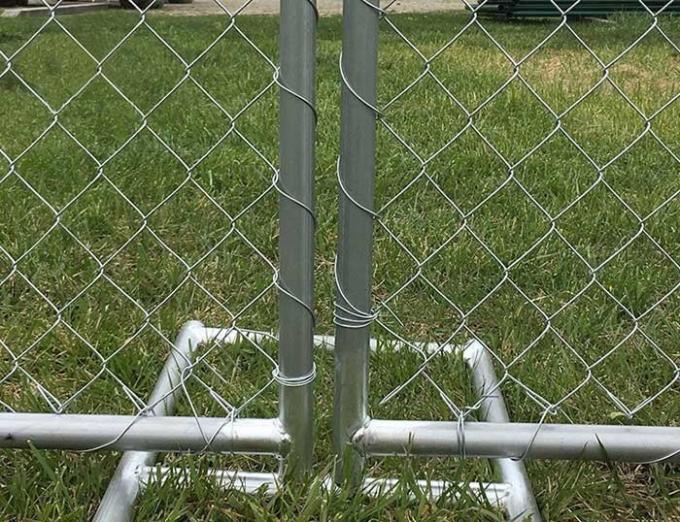 Anti Rust 1.83m High Construction Safety Fence Panels Portable