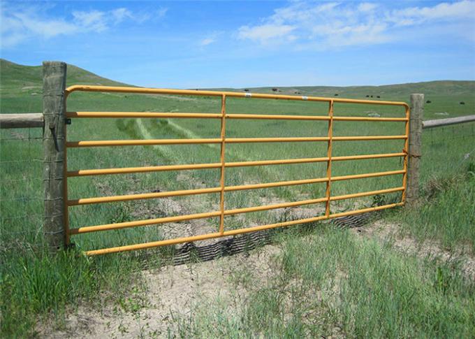 1170mm Galvanized Steel Farm Gates Rustproof Livestock 12 Foot Metal ...